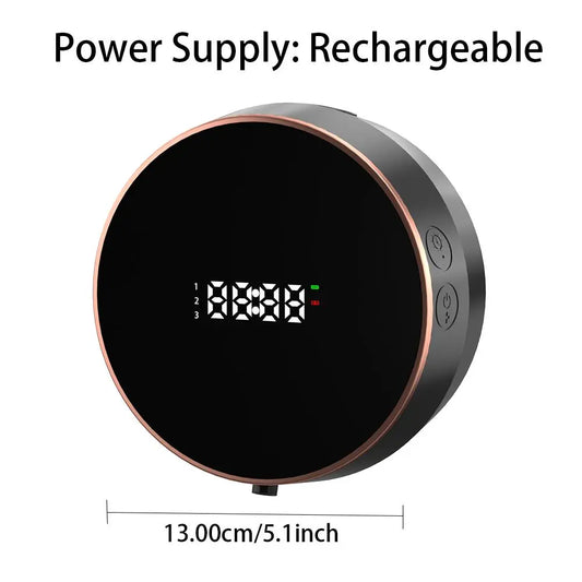Wall Mounted Automatic Soap Dispenser, 1 Count Rechargeable Touchless Auto Foaming Soap Dispenser, Electric Smart Soap Dispenser for Bathroom Kitchen Restroom